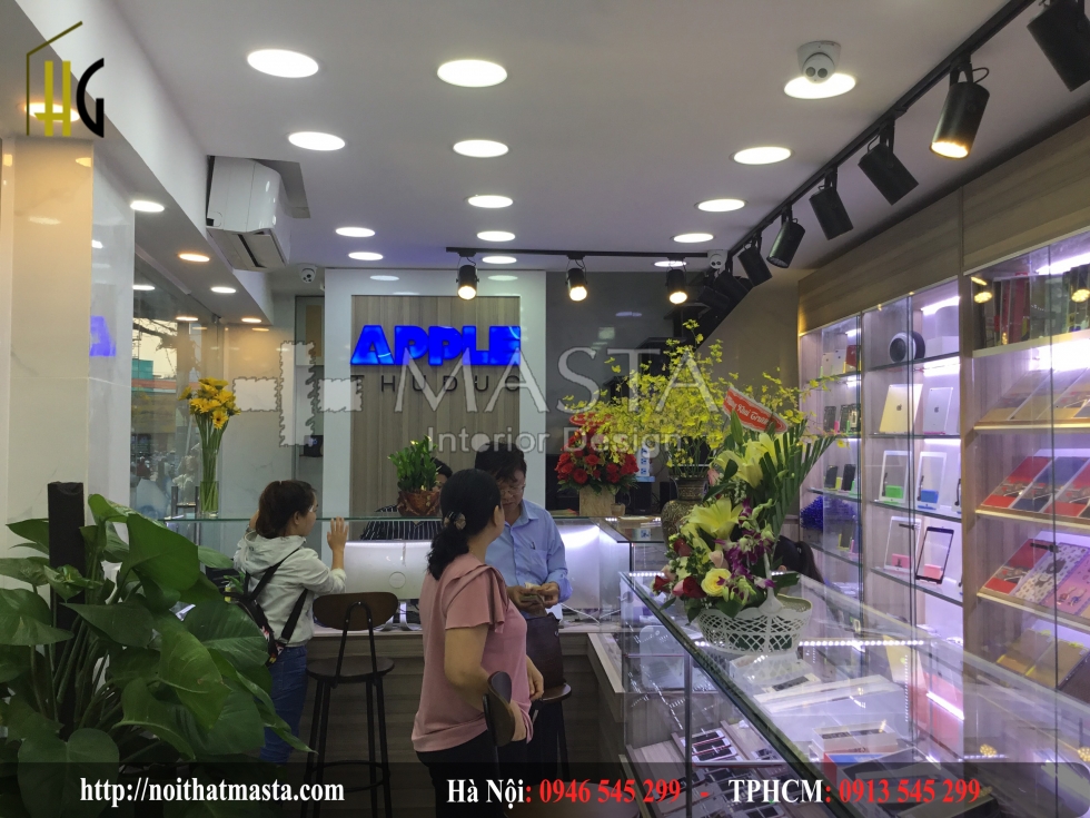 thi cong cua hang dien thoại chi thuy thu duc 9